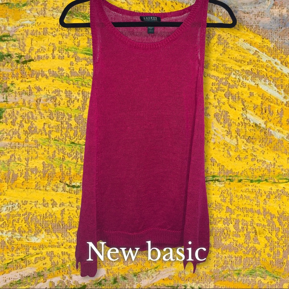 Ralph Lauren Knit Tank Top